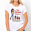 The Chicken Whisperer Stick Lady Personalized Shirt