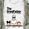 The Grandfather & Kids Personalized Shirt