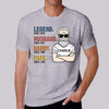 The Legend Grandpa Old Man Father's Day Birthday Gift For Grandpa Personalized Shirt