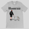 The Walking Dad & Wiggle Butt Dog Personalized Shirt