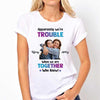 Trouble Besties Photo Personalized Shirt