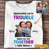 Trouble Besties Photo Personalized Shirt