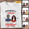 Trouble Together Couple Man Woman Personalized Shirt