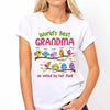 World‘s Best Grandma Bird Grandkids Personalized Shirt