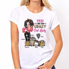 Yes I Am A Crazy Cat Lady Sassy Girl Personalized Shirt