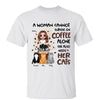 Doll Girl Survive On Coffee And Cats Personalized Shirt