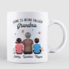 Love Is Being Called Grandma Back View Personalized Mug