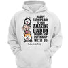 Thanks For Putting Up With Us Dog Dad Personalized Shirt