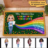 Teacher Classroom Rainbow Of Possibilities Back To School Personalized Doormat