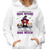 Be A Crazy Dog Witch Dog Mom Halloween Personalized Shirt