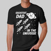 Greatest Dad Grandpa In The Universe Personalized Shirt