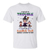 Halloween Get In Trouble Grandma And Grandkids Personalized Shirt