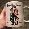 Couple Funny Custom Face Photo Valentine‘s Day Gift For Him For Her Personalized Mug