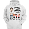 Rockin‘ Grandpa Life Caricature & Doll Kid Personalized Shirt