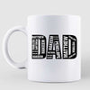 Repeating Name Gift For Him Dad Father‘s Day Personalized Mug