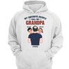 Favorite People Call Me Grandpa Kids on Shoulder Personalized Shirt