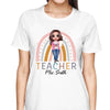 Doll Teacher Rainbow Personalized Shirt