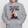 Amazing Step Dad Bonus Dad Father‘s Day Gift Personalized Hoodie Sweatshirt