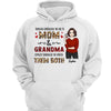 Crazy Enough To Rock Both Titles Mom Grandma Personalized Hoodie Sweatshirt