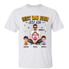 Best Dad Ever Real Man Sitting With Doll Kids Personalized Shirt