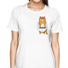 Fluffy Cat Inside Pocket Personalized Shirt