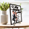 My Missing Piece Couple Funny Custom Face Photo Valentine‘s Day Gift For Him For Her Personalized 2-Layer Wooden Plaque