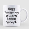 Happy Pawther‘s Day Caricature Cat Dad Personalized Mug