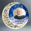 Love You Pass The Moon Photo Memorial Gift Sympathy Gift Personalized Acrylic Ornament