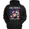 Halloween Moon Glow Grandma & Grandkids Doll Personalized Shirt