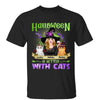 Halloween Is Better With Cats Pretty Witch Personalized Shirt