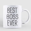 Best Boss Ever Funny Gift For Boss Cartoon Caricature Personalized Mug