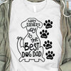 Happy Father Day To Best Dog Dad Personalized Dog Dad Shirt