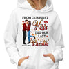 Couple First Kiss Last Breath Personalized Shirt