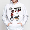The Walking Dad Dog & Man Zombie Halloween Personalized Shirt