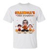 Fall Season Doll Grandma And Kids Personalized Shirt