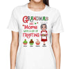 Christmas Grandma Is Mom With Frosting Personalized Shirt