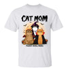 Halloween Witch Cat Mom Personalized Shirt
