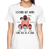 Losing My Mind Kids On Shoulder Personalized Shirt