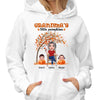 Grandma Pumpkin Grandkids Fall Season Personalized Shirt