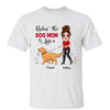 Rockin‘ The Dog Mom Life Walking Dog Personalized Shirt