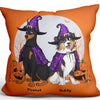 Halloween Cute Sitting Dogs Personalized Pillow (Insert Included)