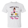 I Have Plans With Dogs Traveling Dog Mom Personalized Shirt