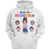 Rockin‘ Grandma Life Posing Doll & Kids Personalized Hoodie Sweatshirt