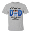 Dad Carrying Kids Rockin‘ The Dad Life Personalized Shirt