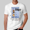 Just Checking Cat Dad Personalized Shirt