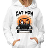 Halloween Cats On Car Personalized Shirt