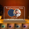 The Night You Became My Daddy Star Map Personalized Photo LED Night Light