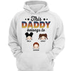 This Daddy Belongs To Retro Pattern Personalized Shirt