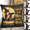 Doll Couple Kissing Halloween Personalized Pillow (Insert Included)