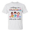 Grandkids Heartstrings Personalized Shirt